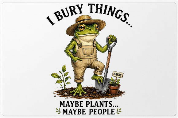 Download Funny Frog Gardening PNG - Gardening png Collection