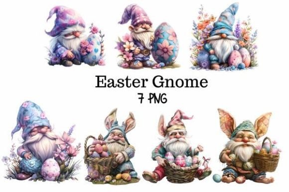 Download Easter Gnome Sublimation, Pastel Easter - Pastel easter Collection