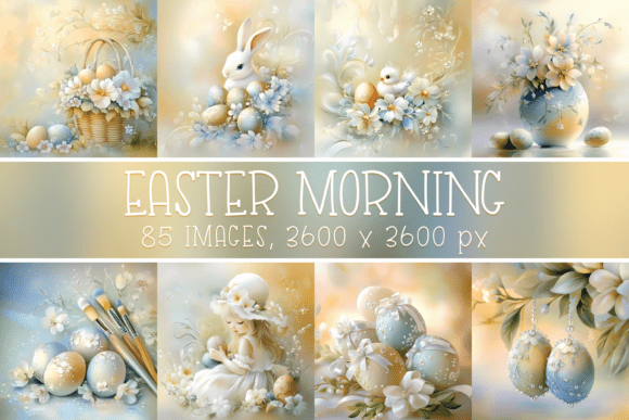 Download Pastel Easter Digital Papers Bundle - Pastel easter Collection