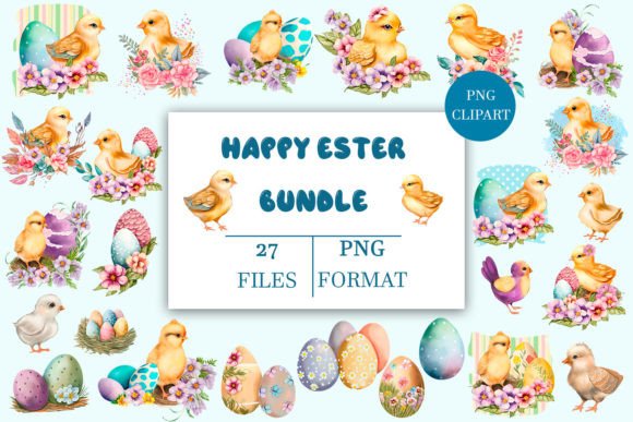 Download Happy Easter Bundle Sublimation Design - Easter bundle Collection