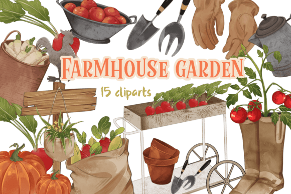 Download Farmhouse Garden Greenery Clipart - Greenery clipart Collection