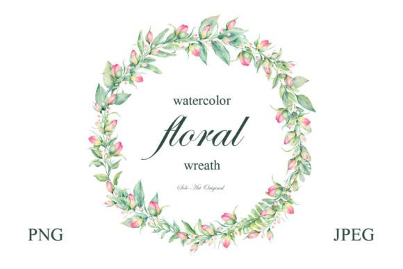 Download Floral Wreath Frame Greenery Clipart - Greenery clipart Collection